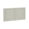 Kaboodle 1000mm Pistachio Heritage Fridge Cabinet Doors - 2 Pack