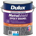 Dulux 4L Metalshield Epoxy Enamel Gloss Paint Blue Base - 4L