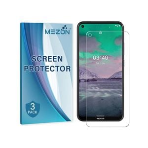 3 Pack MEZON Nokia 3.4 Ultra Clear Film Screen Protectors