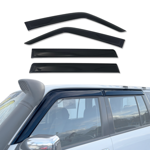 AUSGO Luxury Weather Shields for Nissan Patrol GU Y61 1998-2016 Weathershields Window Visors Wind Deflectors