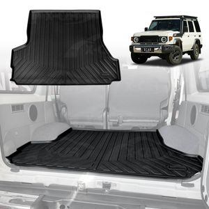 Boot Liner For Toyota Landcruiser 70/76 Series 2023-onwards All Weather Heavy Duty Cargo Trunk Mat Luggage Tray
