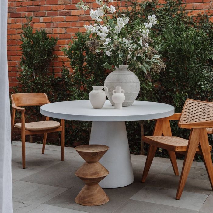 Concrete dining table bunnings discount