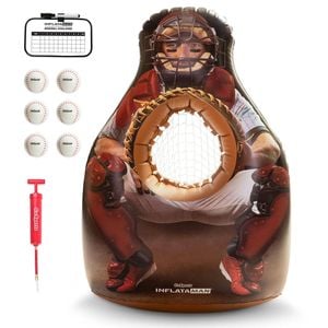 Inflataman Baseball And Softball Target Toss Pitching Challenge