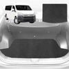6D Diamond Car Boot Mat for Toyota Hiace Van (LWB)2005-2019-Cargo Mat-Black-Outback GT