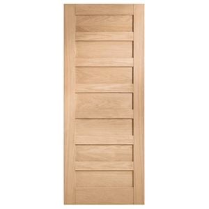 Corinthian Moda White Oak Internal Door AMOD15 - 720mm x 2040mm x 35mm