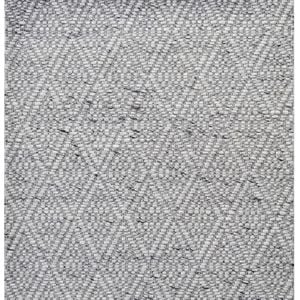 Modern Handwoven Wool Rug - Barfi 6220 - Ash Grey - 160x230cm