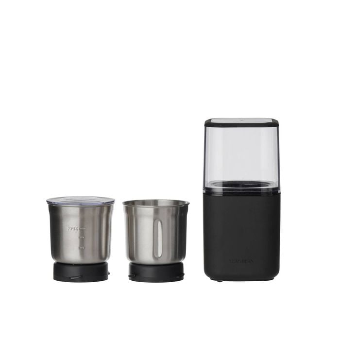 Leaf & Bean 2-in-1 Coffee & Spice Grinder 200w Black 10.5x10.5x20cm