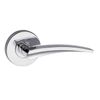 Gainsborough Bright Chrome Olive Passage Leverset
