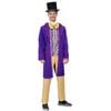 Adult Chocolatier s Party Book Week Costume Halloween Dress Up Purple L/XL 175-185cm