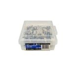 Buildex M6-11 x 50mm Smooth Cream Hex Head Hi-Grip With Seal Roof Zip Screws - 100 Box