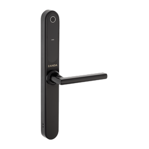 Zanda 60mm Black Matt Backset Stealth Longplate Tubular Latch