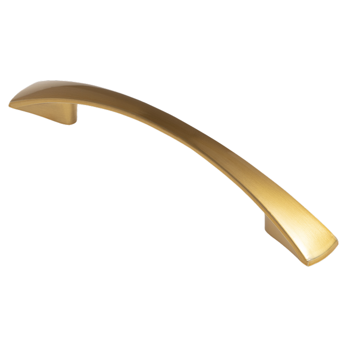 Kaboodle 96mm Bushed Amber Gold Vela Kitchen Handle