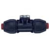 Philmac 3/4" x 3/4" x 3/4" Poly x Poly x FI BSP Rural Tee