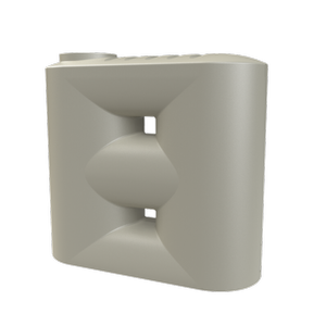Melro Tanks 3510L Beige Poly Slimline Water Tank