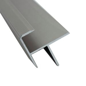 Roberts 15mm x 3.3m Bronze Stair Nosing Trim - 5 Pack