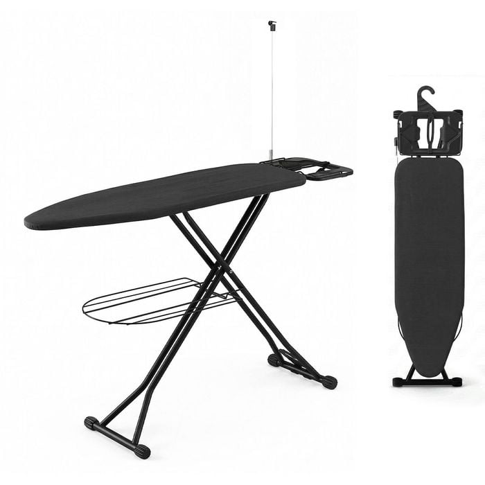 Artiss Foldable Ironing Board With Iron Rest  Ironing Board For Laundry Room