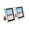 Nicola Spring 8" x 10" White 3D Box Photo Frames - 5" x 7" Mount - Pack of 2