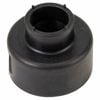 Deks 40mm Black Rubber Pan Flush/Cone