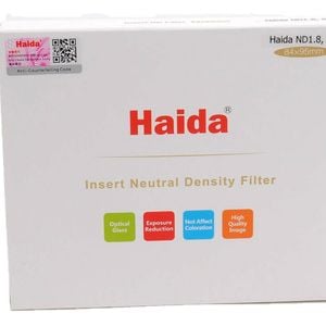 Haida Square Filter ND1.8 64x 84x95mm Optical Glass 6 stop for 83 Series Filter Holder