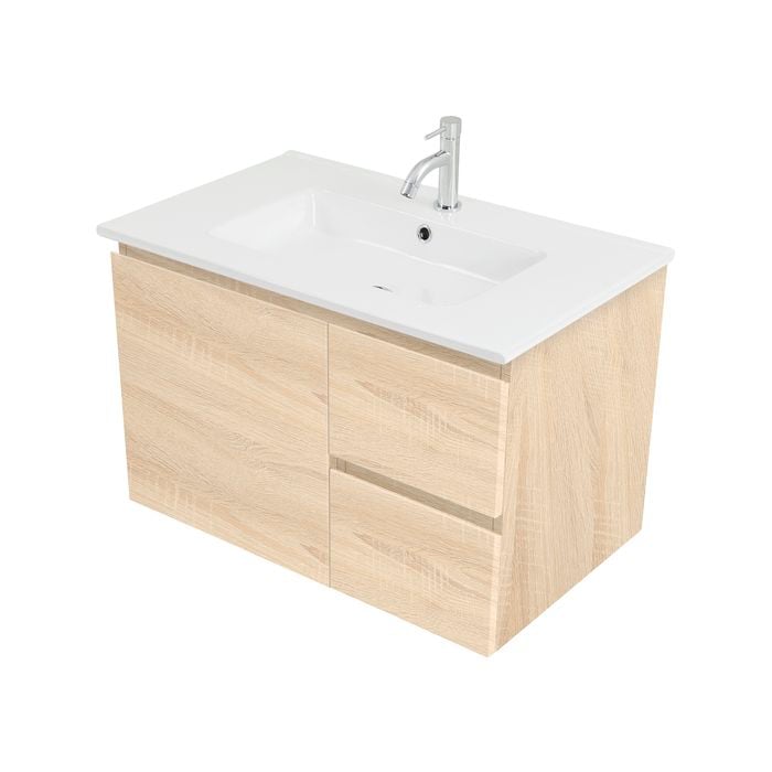 CIBO 750mm Coast Veneer Tonic Wall Hung Vanity