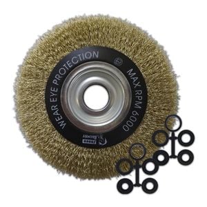 Josco Brumby Crimped Wheel Brush 150x 20mm