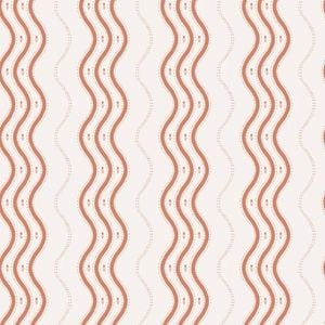 Wallpaper Trader Ben Wavy Stripe Red