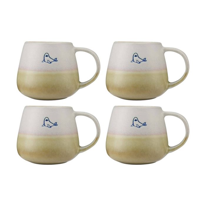 4PK Maxwell & Williams The Mug Club Oceanic Snug Mug 400ml - Seal