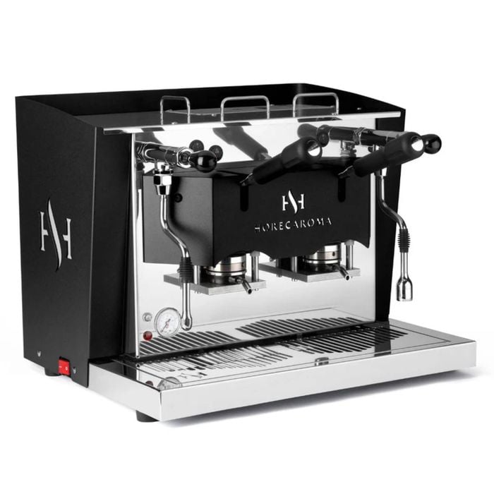 Horecaroma La Doppia Black Professional E.S.E Pod Coffee Machine