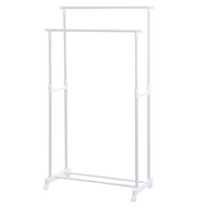 All Set 80 x 43 x 160cm Double Garment Rack Adjustable