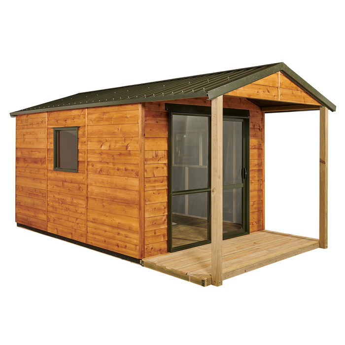 Cedar Shed 2.775m x 4.5m Dover with Veranda