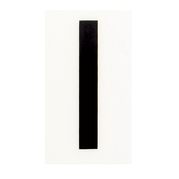 Sandleford 85 x 55mm I Black and White Self Adhesive Letter
