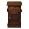 Centrum Furniture Tasmania 1 Door 1 Drawer Bedside Table - Right - Mahogany