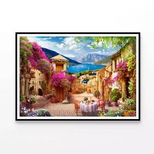 Old Street near The Coast  Print 100% Australian Made 120x90cm  (Poster)