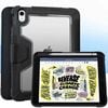 Rugged Case With Clear Back & Pen Holder for iPad (A16 2025) / iPad (10th Gen 2022) 10.9‘’