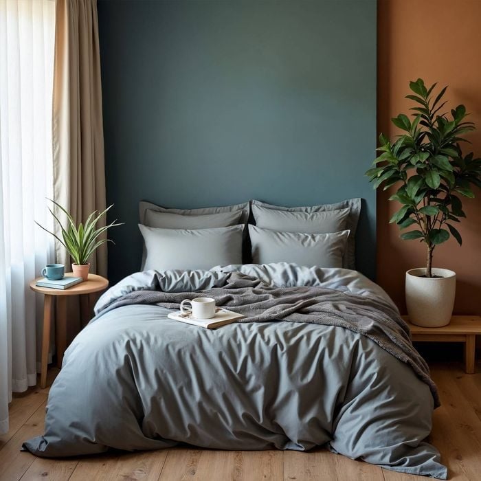 Royal Comfort 1000 Thread Count Quilt Cover Set Charcoal King