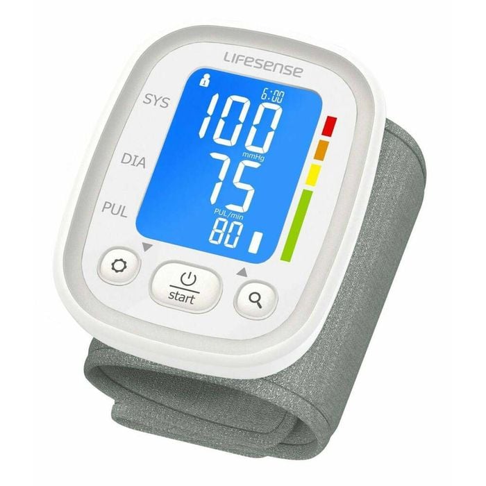 Automatic Digital Wrist Blood Pressure Monitor White - Lifesense