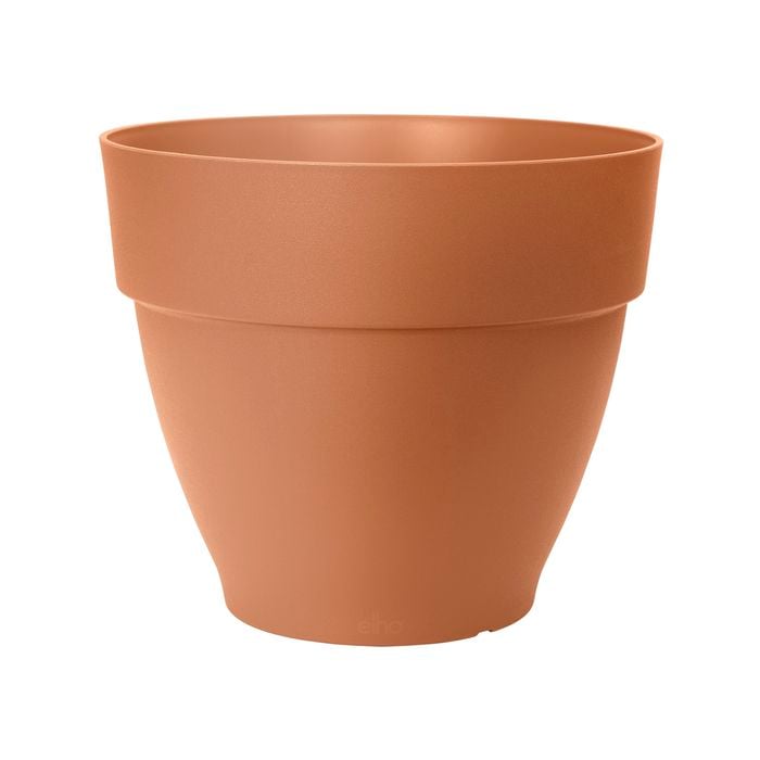 Elho 40cm Terracotta Vibia Outdoor Plant Pot