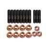 High Tensile Exhaust Manifold & Egr Stud Kit For Nissan Patrol Gu Zd30 3.0l