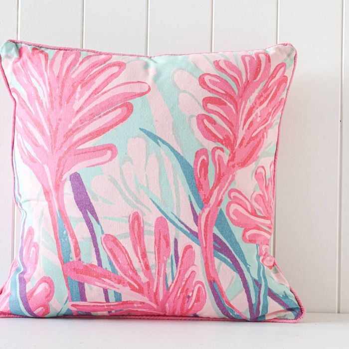 Rayell Indoor Square Cushion Blissful Blossom Light 45x45cm