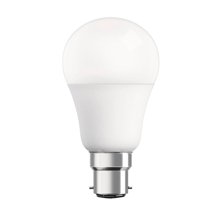 Osram 9W 806lm 240V Frosted Warm White LED Star A Shape B22D Globe