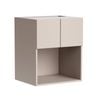 Kaboodle 600mmmm Cannellini Modern Wall Microwave Cabinet