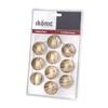 Ikonic Wooden Convex Knob - 10 Pack
