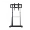 P&P Heavy Duty Rolling TV Stand with Adjustable Height, Shelves and Lockable Wheels for 32-80"