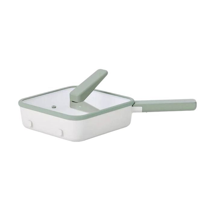 Neoflam Pippi 21cm Pan With Stand Alon Lid Induction Ready Mint