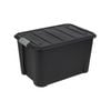 All Set 50L Black Storage Container Without Wheels