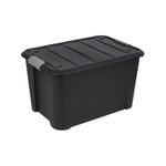 All Set 50L Black Storage Container Without Wheels