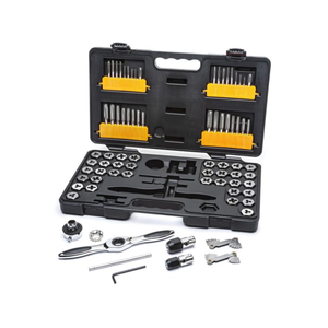 GEARWRENCH 77 Pc. SAE & Metric Ratcheting Tap and Die Set