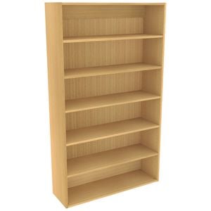 Lugna 1536 x 900 x 280mm Sand 5 Shelf Storage Cabinet