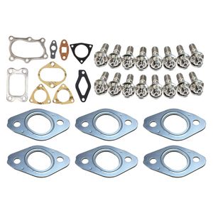 Permaseal MLS-R Turbo & Exhaust Manifold Installation Titanium Stud & Gasket Kit For Nissan Skyline R32 RB20DET 2.0L