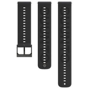 Suunto 22mm Athletic 6 Silicone Strap - All Black (s+m)
